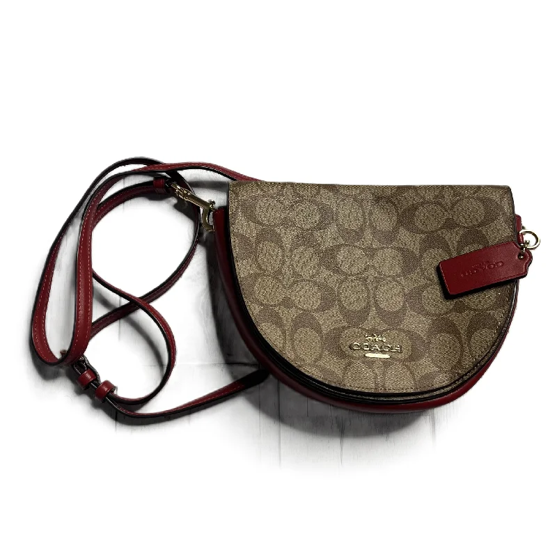 Crossbody Designer By Coach, Size: Small