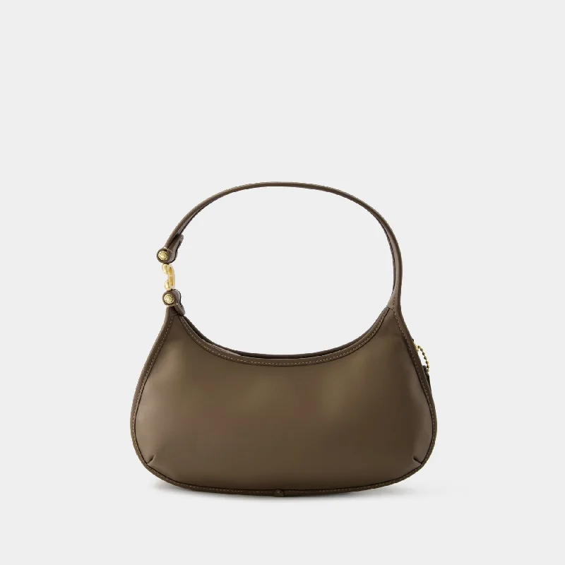 Eve Hobo Bag  - Coach - Leather - Dark Stone