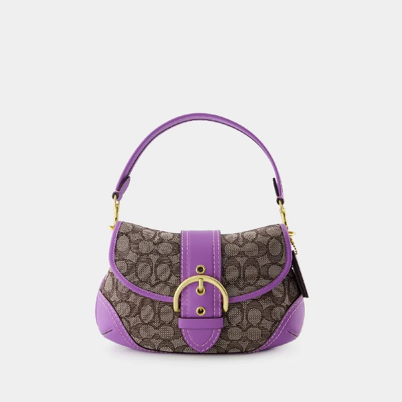 Soho Hobo Bag - Coach - Leather - Purple