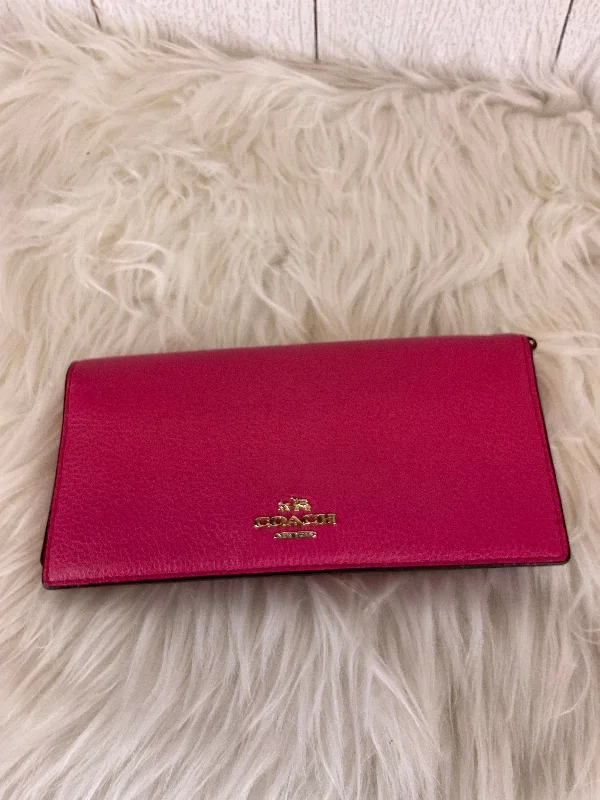 Wallet Designer Coach, Size Small