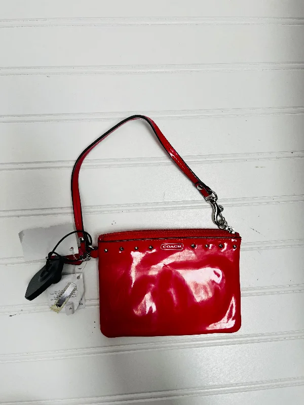 Wristlet Designer By Coach, Size: Small