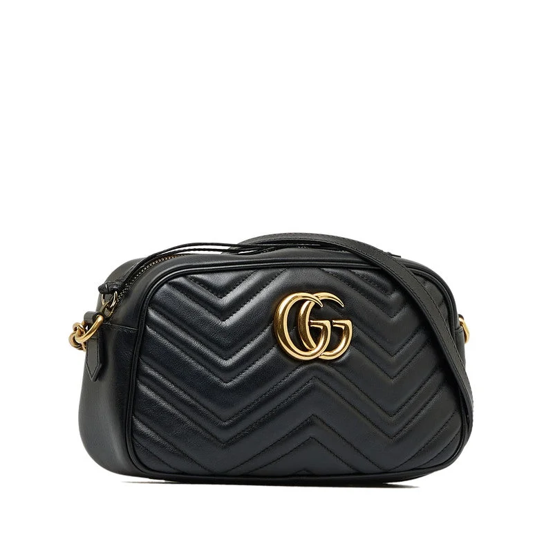 Gucci GG Marmont  Shoulder Bag 447632 Leather  Gucci