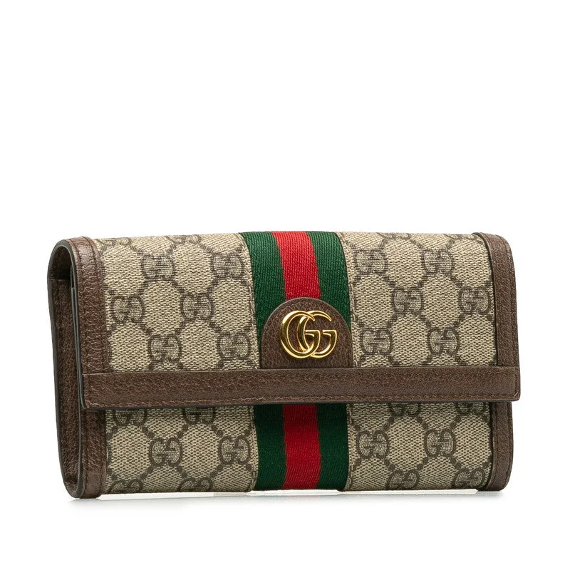 GUCCI Supreme Long Wallet in Monogram 52315396I Ladies