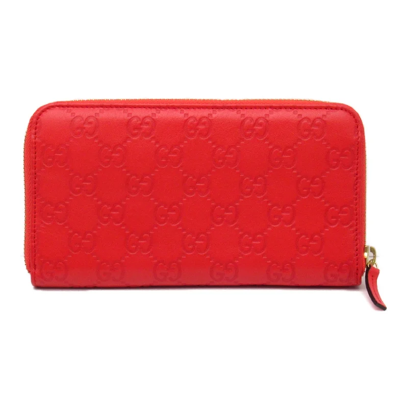 Gucci Gucci Round Wallet Round Wallet  Red 363423