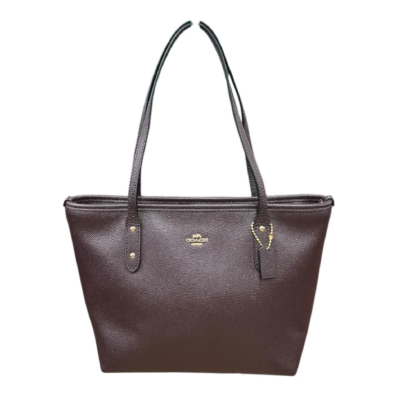 Tote Designer By Coach, Size: Small