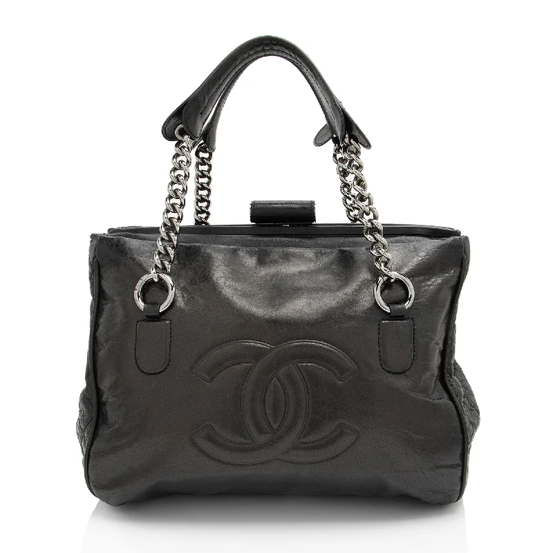 Chanel Calfskin Perfect Day Grand Shopping Tote (SHF-0y7NE2)