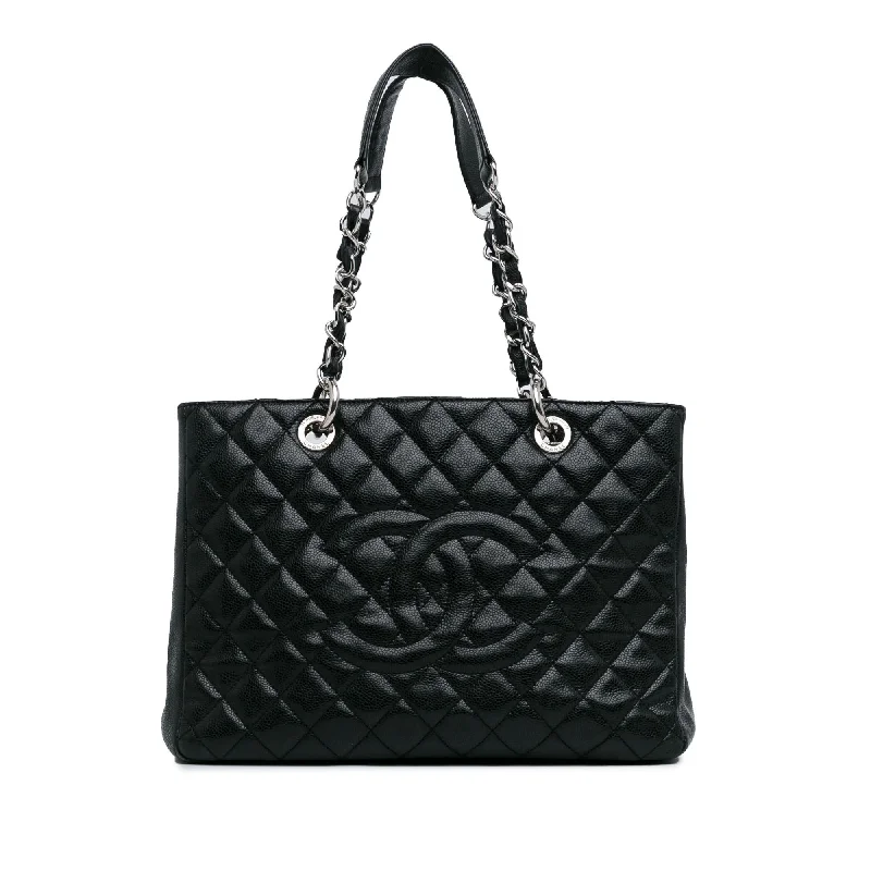 Chanel Caviar Grand Shopping Tote (SHG-1HyuWU)