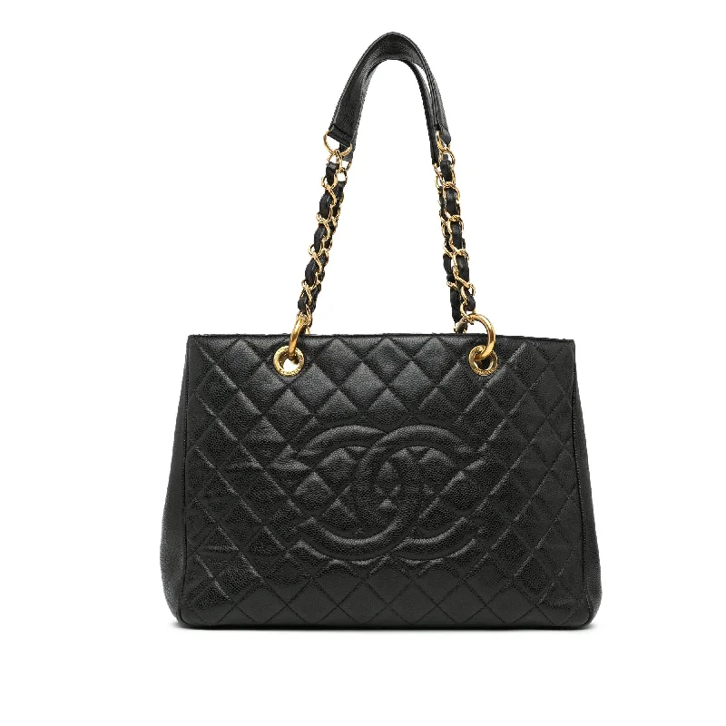 Chanel Caviar Grand Shopping Tote (SHG-2PDEAG)