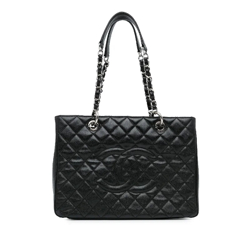 Chanel Caviar Grand Shopping Tote (SHG-UJa5nr)