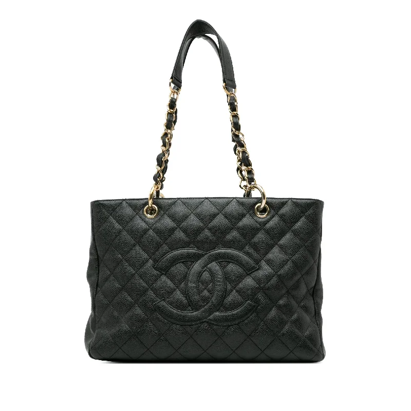 Chanel Caviar Grand Shopping Tote (SHG-ZEuBJd)