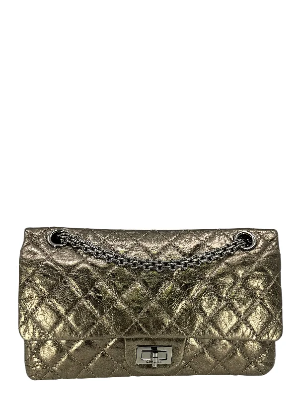 CHANEL Quilted Aged Calfskin 2.55 Reissue 225 Bag