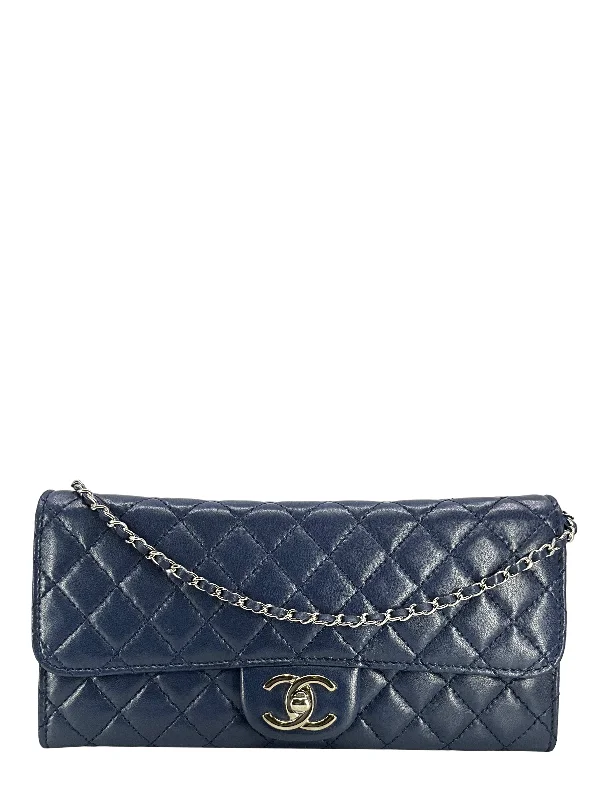 CHANEL East West Wallet on CHAIN WOC Bag