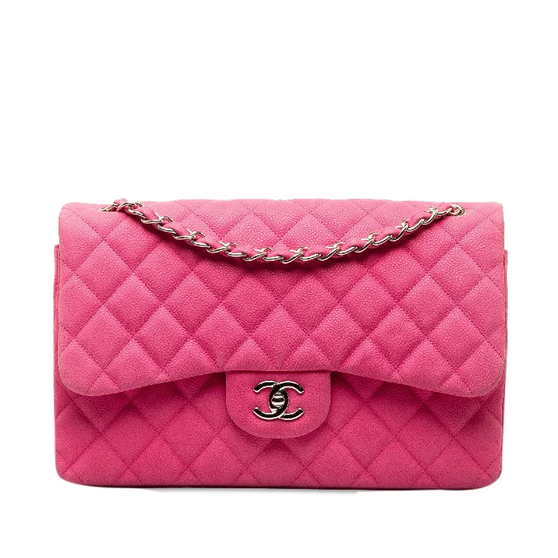 Chanel Jumbo Classic Caviar Double Flap (SHG-6et6P0)