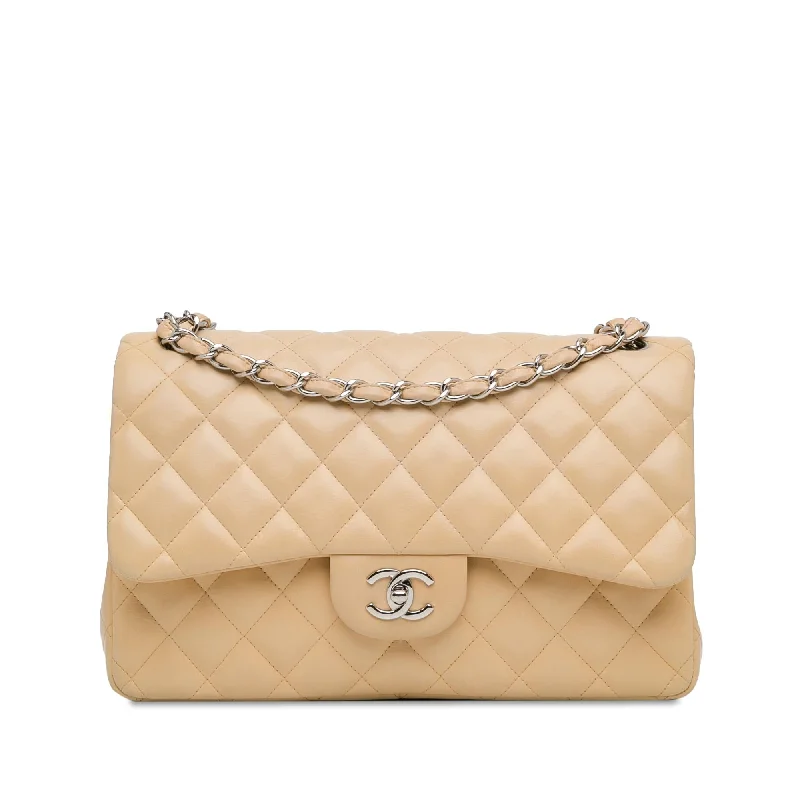 Chanel Jumbo Classic Lambskin Double Flap (SHG-DmoPIa)