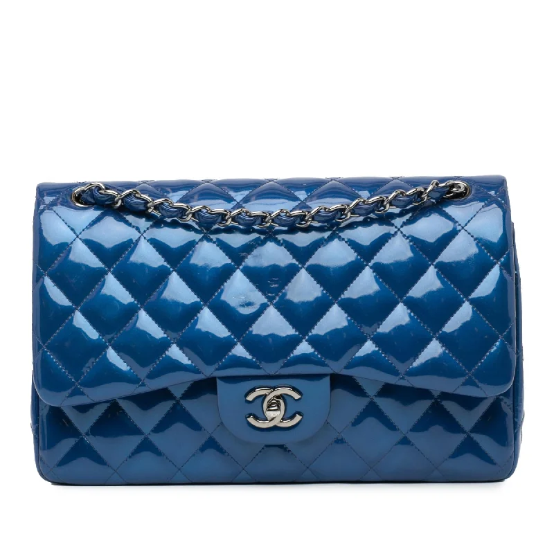 Chanel Jumbo Classic Patent Double Flap (SHG-kbBb9X)