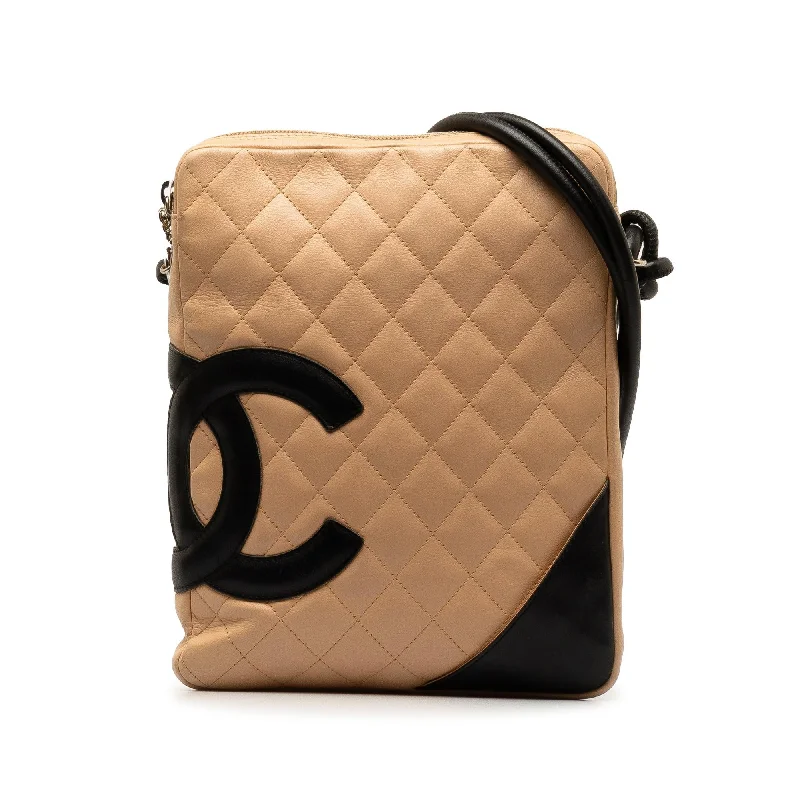 Chanel Lambskin Cambon Ligne Crossbody (SHG-21mvXM)