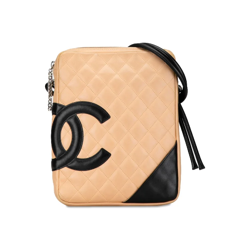 Chanel Lambskin Cambon Ligne Crossbody (SHG-DKcrZ0)