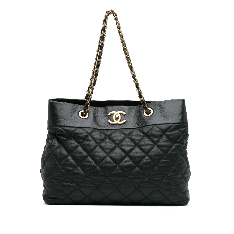 Chanel Large Soft Elegance Tote (SHG-7LdYBv)