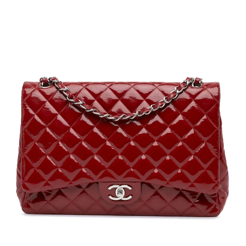 Chanel Maxi Classic Patent Double Flap (SHG-MfdePa)