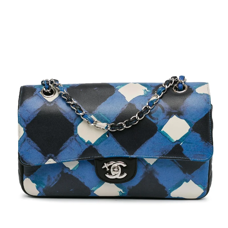 Chanel Medium Classic Airline Double Flap (SHG-rWjkev)