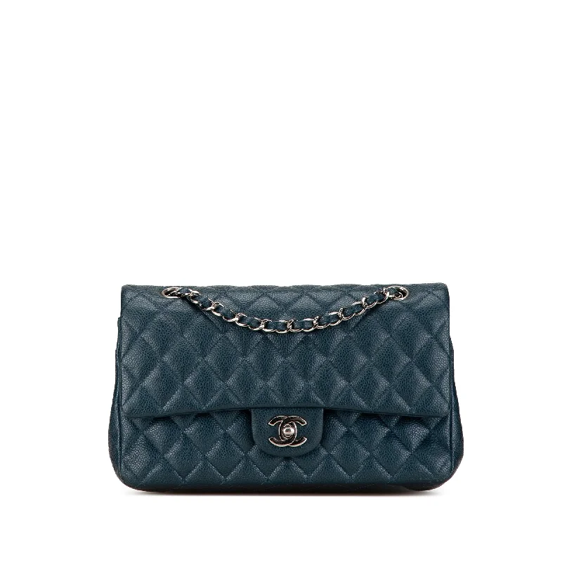 Chanel Medium Classic Caviar Double Flap (SHG-GyoJMX)