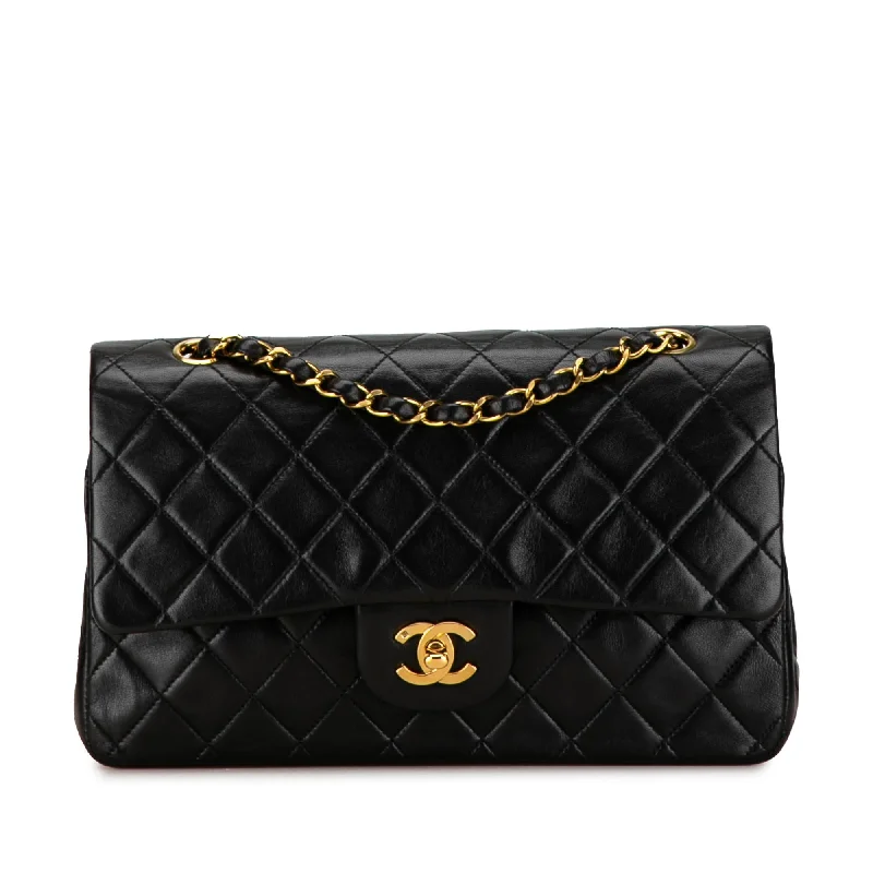 Chanel Medium Classic Lambskin Double Flap (SHG-Jr79oK)