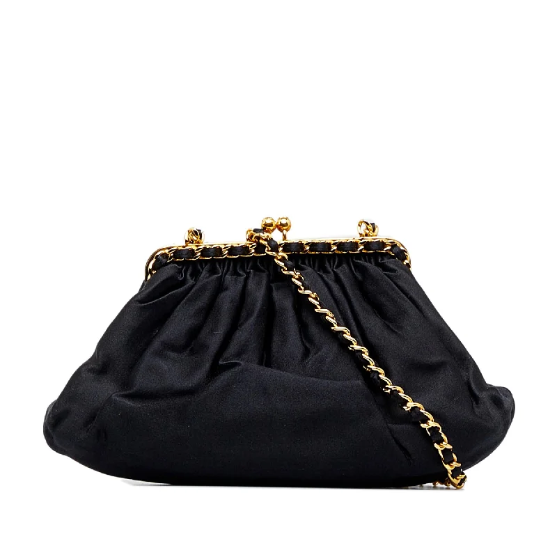 Chanel Satin Frame Crossbody Bag (SHG-ViTQuR)