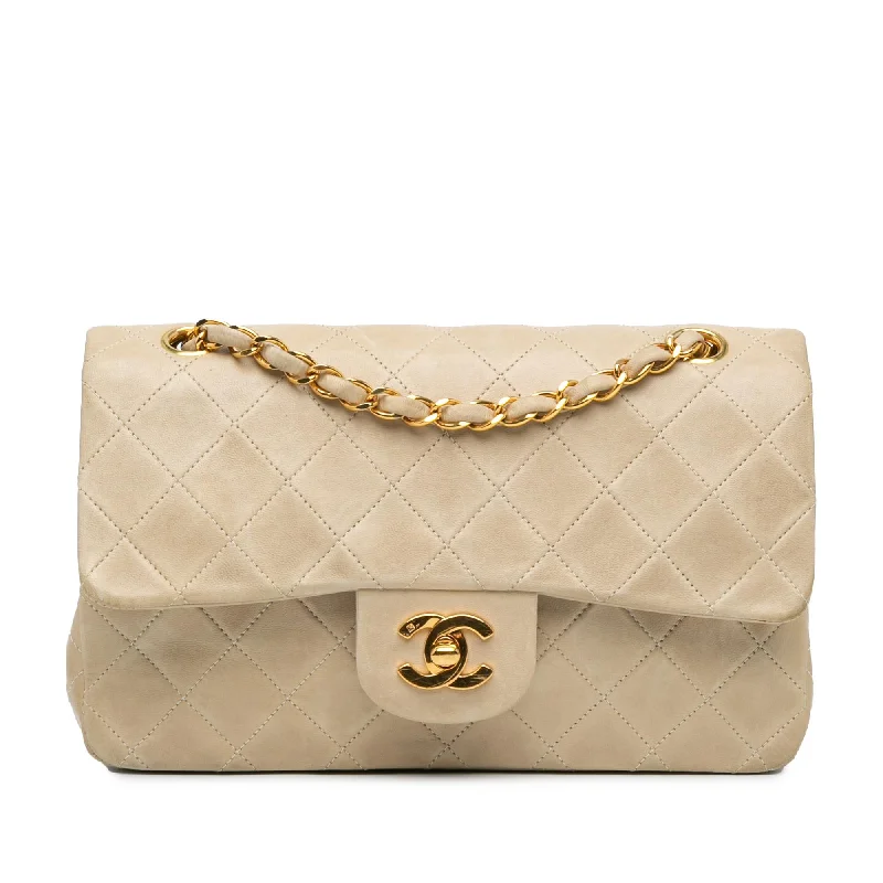 Chanel Small Classic Lambskin Double Flap (SHG-dmJ7nr)