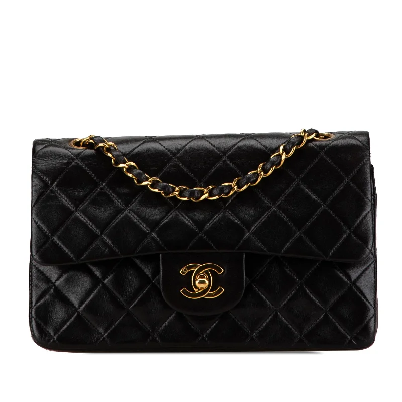 Chanel Small Classic Lambskin Double Flap (SHG-EPrdcl)