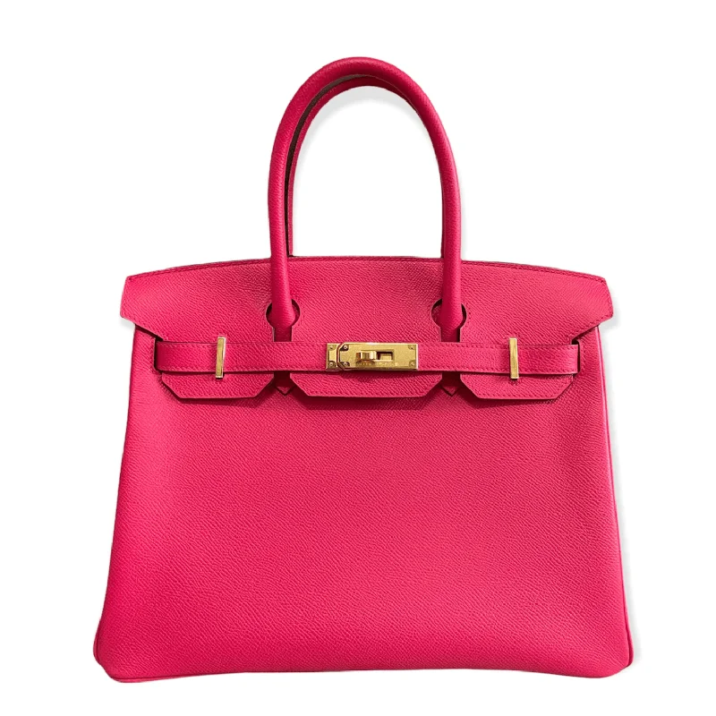 Hermès 30cm Vibrant Rose Epsom Birkin w/ Gold Hardware