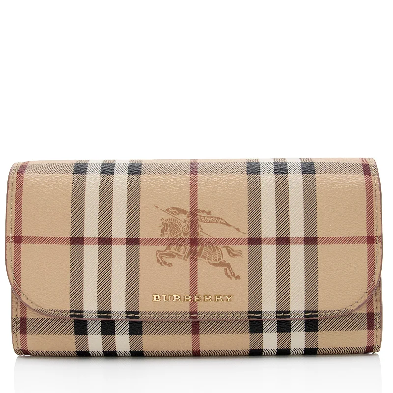 Burberry Haymarket Check Henley Wallet (SHF-25ukEH)