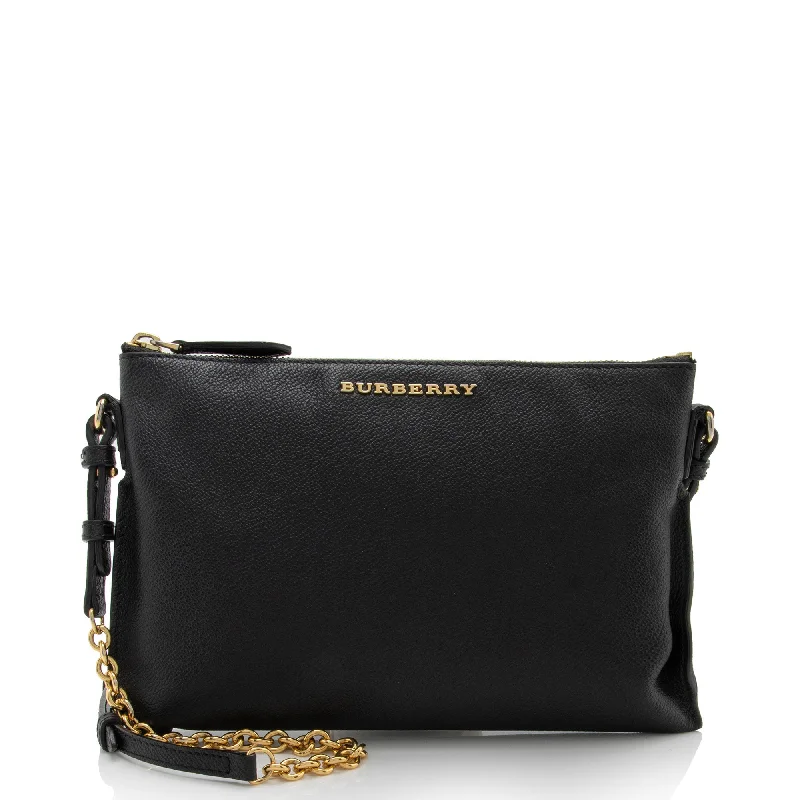 Burberry Leather Peyton Crossbody (SHF-8xhIfL)