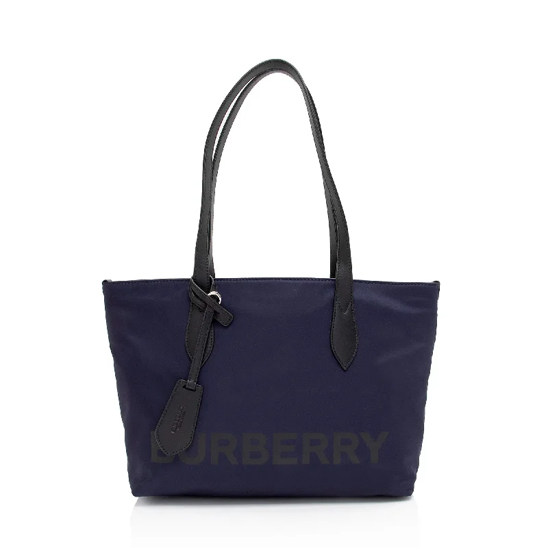 Burberry Nylon Logo Ardwell Small Tote (SHF-G00ac1)