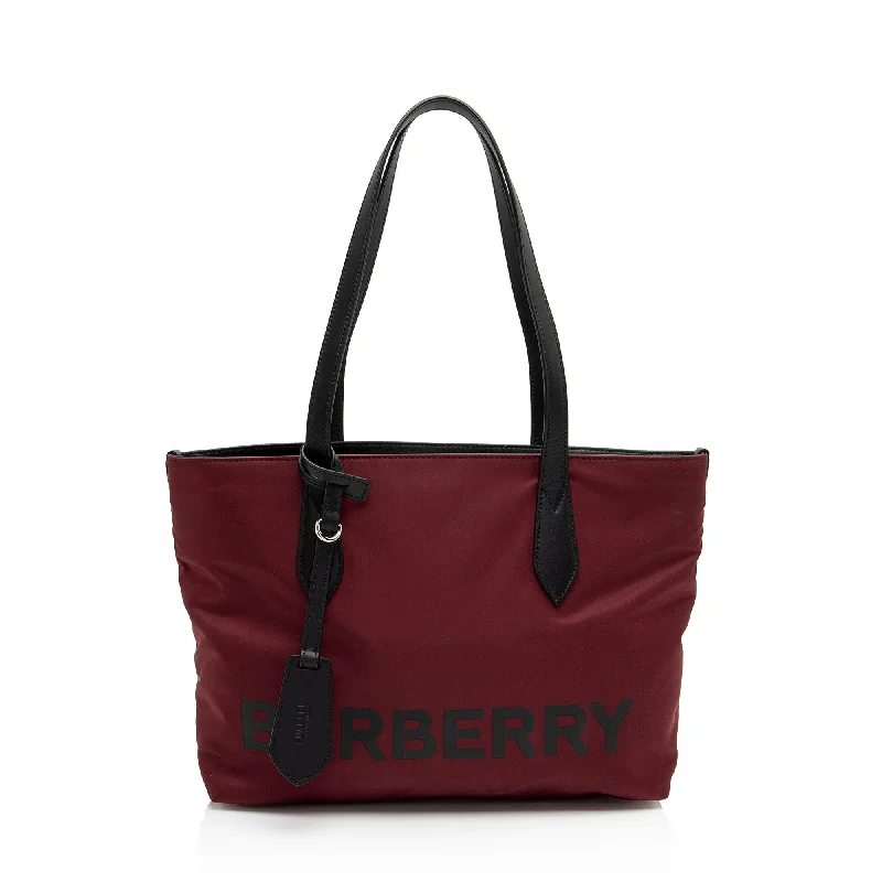 Burberry Nylon Logo Ardwell Small Tote (SHF-pYm9Vi)