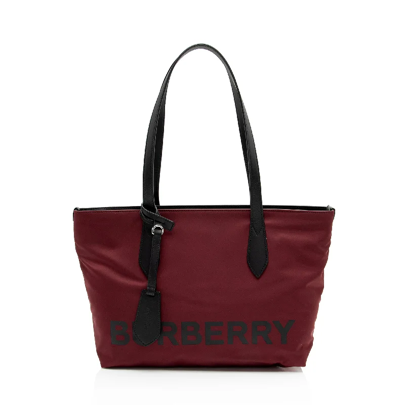 Burberry Nylon Logo Ardwell Small Tote (SHF-soK8FD)