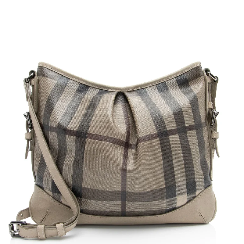 Burberry Smoked Check Hartham Crossbody (SHF-nbBZEF)