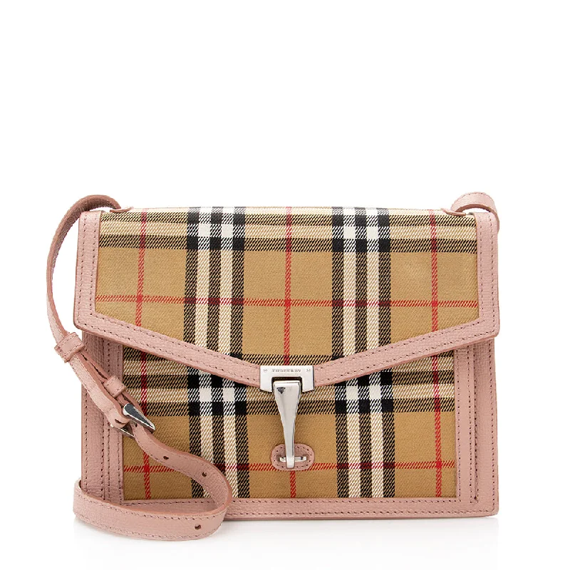 Burberry Vintage Check Macken Small Crossbody Bag (SHF-19564)