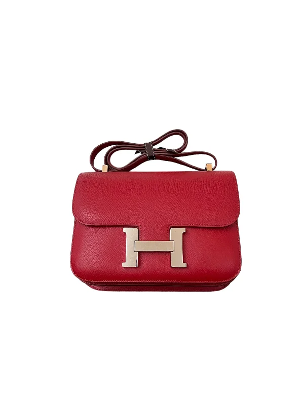 Hermes Constance 24 Rouge Grenat PHW SYC1153