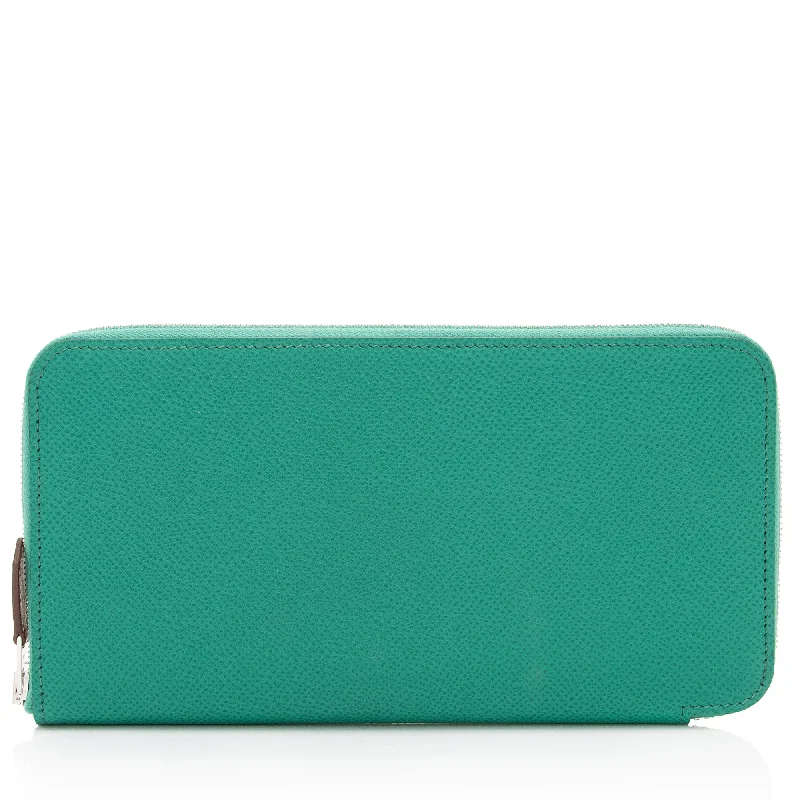 Hermes Epsom Azap Zip Around Wallet (SHF-sOOLAS)