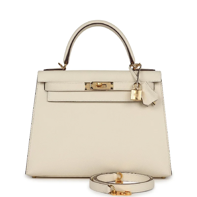 Hermes Kelly Sellier 28 Nata Epsom Gold Hardware