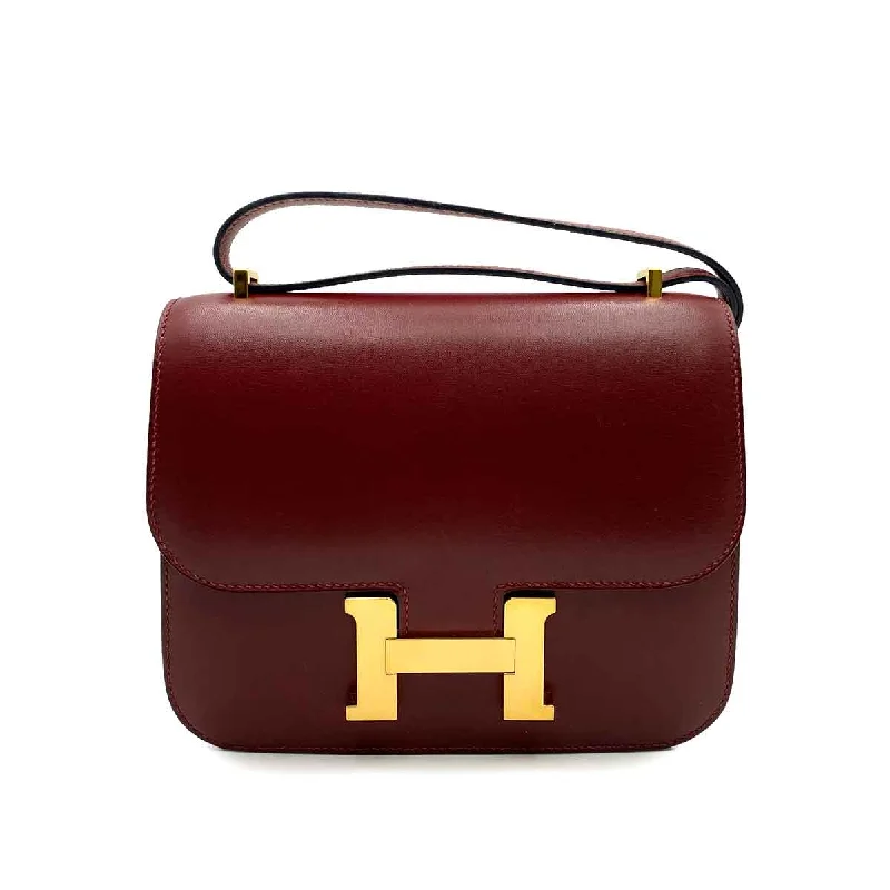 Hermès Constance 18 Rouge H Boxcalf GHW #D 90230881