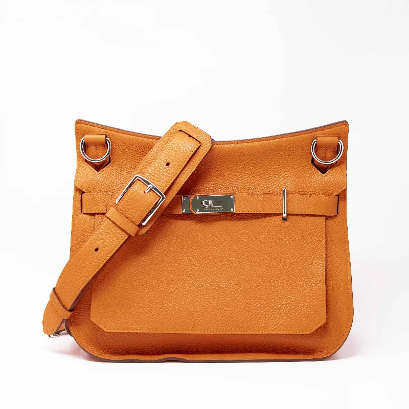 Hermes Orange Clemence Jypsiere 34