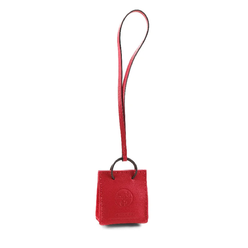 Hermès Pink Shopping Bag Charm