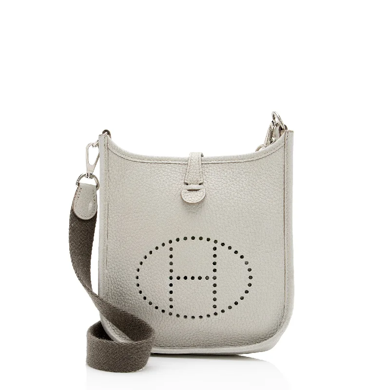 Hermes Taurillon Clemence Amazone Evelyne TPM Shoulder Bag (SHF-ssXCOE)