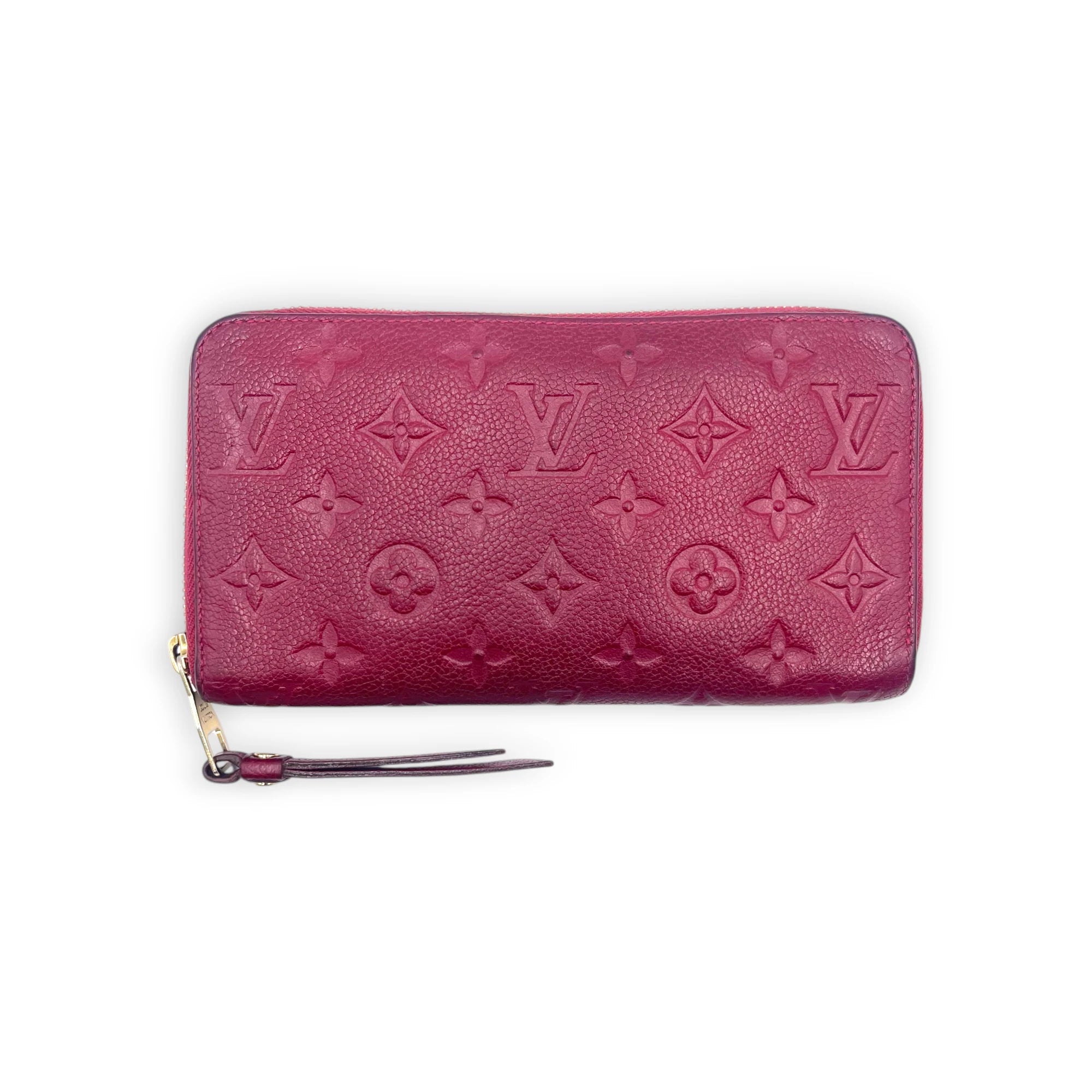 L.V. Burgundy Empreinte Wallet